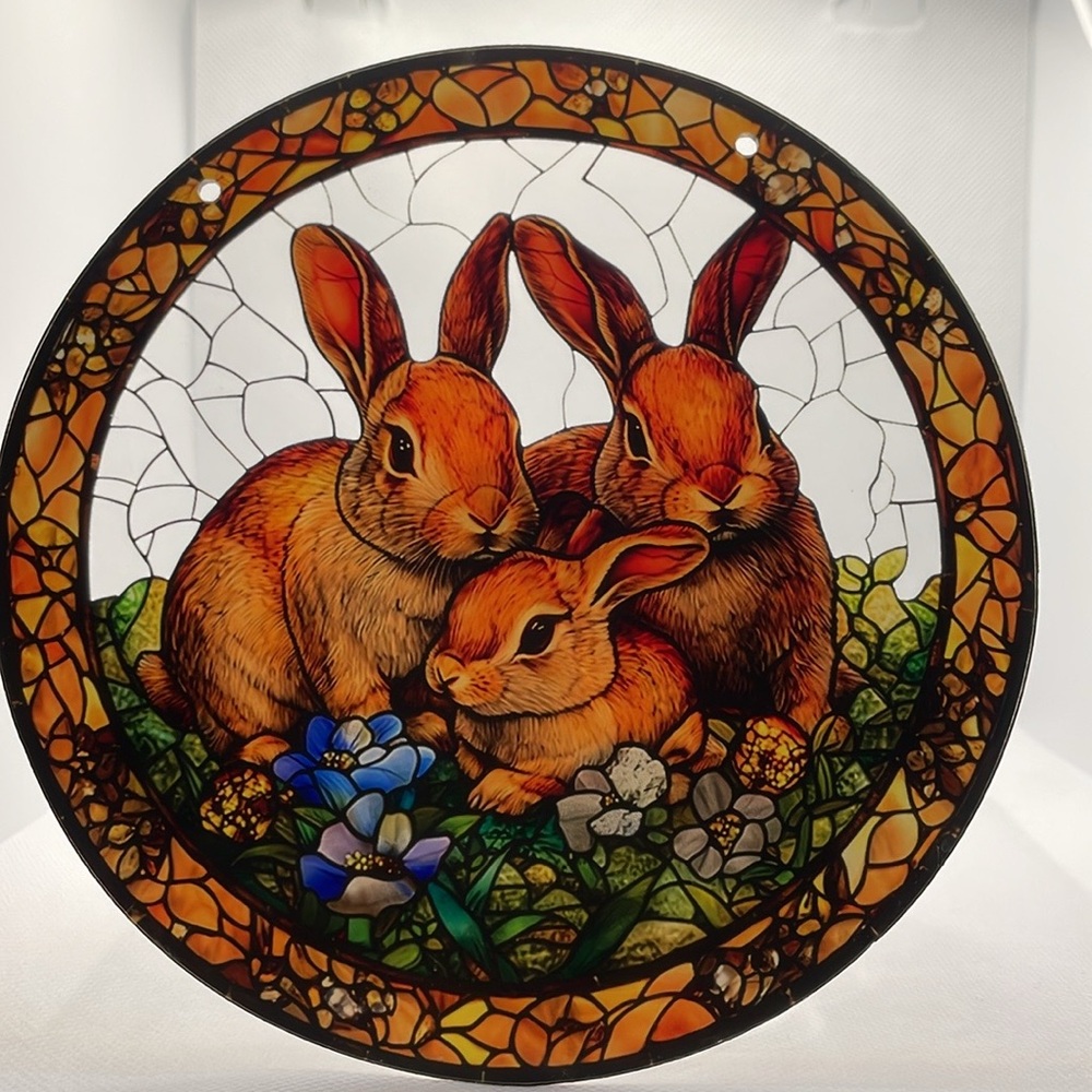 Suncatcher Acrylic Easter Bunny Gift Spring Decoration Gifts New